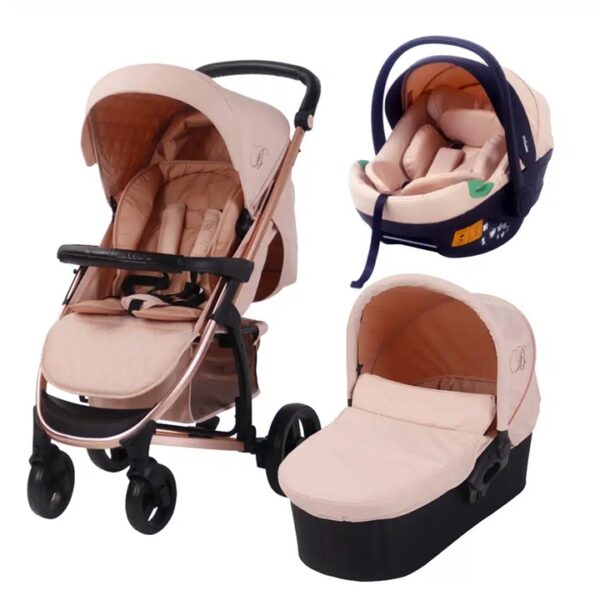 My Babiie MB200i Billie Faiers iSize Travel System Blush