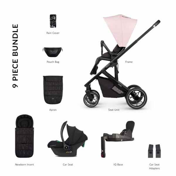 Venicci Empire Pushchair Deluxe City Travel System Silk Pink