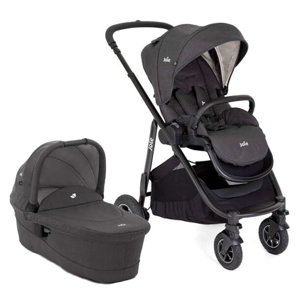 Joie Versatrax Pushchair and Ramble XL Carrycot Shale