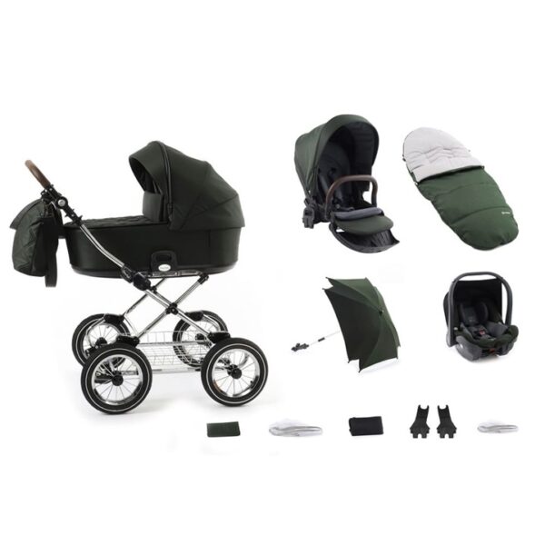 Babystyle Prestige 12 Piece Bundle Spruce Classic Chassis