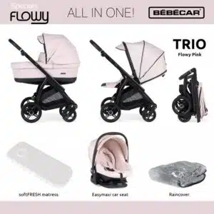 Poussette trio 2025 car baby