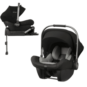 Nuna Pipa Lite LX Group 0+ Car Seat & ISOFIX Base Caviar